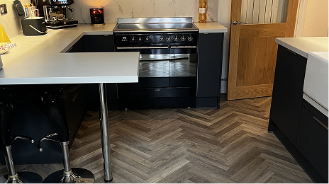 Karndean Knight Tile Installation in Cardiff