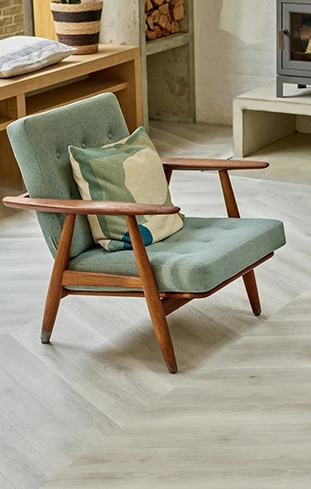 Amtico Herringbone floooring in Cardiff